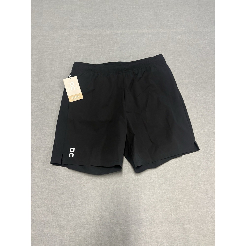 On Cloud Mens 7" Core Shorts Size Medium Lined Running Black NEW NWT
